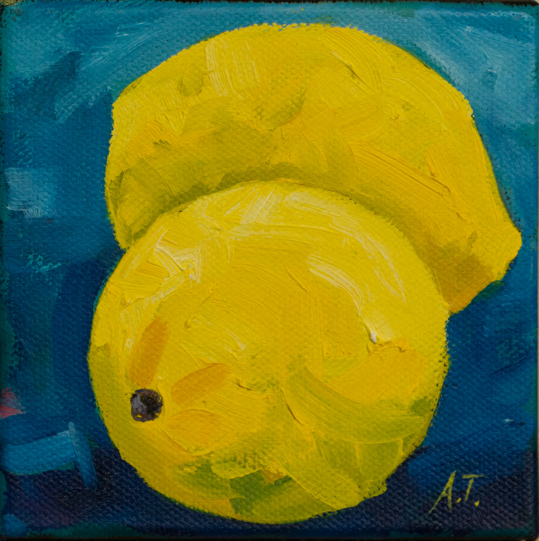 Pescadarian Lemon Oil Painting Classes